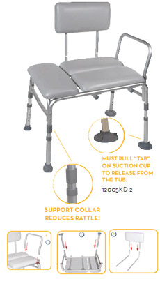 KD Padded Transfer Bench